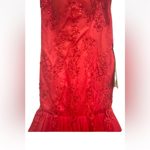 Light In The Box Size XL Wedding Dress Prom Dress Mermaid Trumpet NWT - Picture 5 of 11